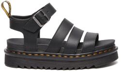 Dr. Martens bőr szandál Blaire fekete, női, platformos, DM31520001 - fekete Női 38