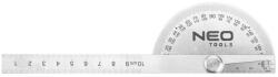 Neo Tools Szögmérős vonalzó 100mm, acél (72-320) - storeplace