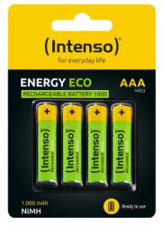 Intenso Mikróelem újratölthető 1000mAh AAA NiMH 4db/csomag Intenso (7505214)
