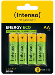 Intenso Ceruzaelem újratölthető 2600mAh AA NiMH 4db/csomag Intenso (7505624)