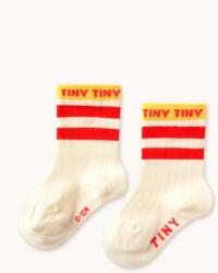 Tinycottons gyerek zokni TINY MEDIUM HEIGHT SOCKS bézs, SS25-456 - bézs 19/22