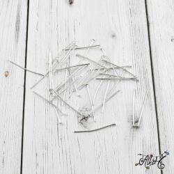 Szerelőpálca talpas - ezüst, 2, 8 cm (100 db)