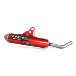 DEP PIPES SILENCER GG MC 85 2021-ON / HVA TC 85 / KTM 85 SX 18-ON (FS) (RED) DEPG2818 (DEPG2818)
