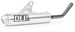 DEP PIPES KTM 2 Ütemű KTM85 SX 04-17 / HVA TC 85 14-17 Kipufogódob (FS) (Ezüst) 5060630147433 DEPT2813 (DEPT2813)