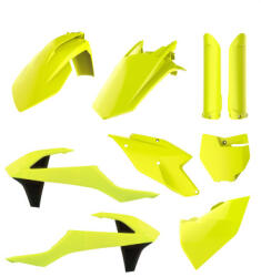 POLISPORT Teljes MX Karosszéria Készlet Fluo Sárga 90740 (90740)