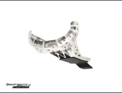 P-TECH Haspáncél kipufogóvédővel és műanyag aljjal KTM SX/XC, Husqvarna TC/TX 250, 300 2023 PK027H (PK027H)