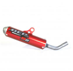 DEP PIPES SILENCER GG MC 65 2021-ON / KTM 65 SX / HVA TC 65 16-ON (RED) DEPG2616 (DEPG2616)