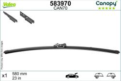 Valeo Lamela stergator VALEO 583970 (583970)