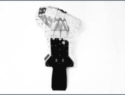 P-TECH (PK001H) Rezonátor és kartervédő - műanyag betéttel - KTM EXC250, EXC300 Husqvarna TE250, TE300 Husaberg TE250, TE300 2007 - 2016 (PK001H)