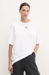 Adidas pamut póló Essential női, fehér, JC8967 - fehér XXS
