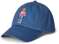 Ralph Lauren pamut baseball sapka sötétkék, nyomott mintás, 710963777 - sötétkék Univerzális méret