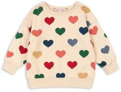 Konges Sløjd gyerek felső LOU SWEAT SHIRT OCS bézs, mintás, KS102592 - bézs 92