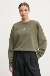Adidas felső Essentials zöld, női, sima, JI6064 - zöld S