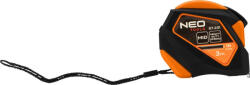 NEO TOOLS Mérőszalag, 3m/16mm, acél, mágneses, autostop+ rögzítő (67-231) - storeplace