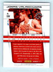Panini 2013-14 Panini Prizm Base #184 Jonas Valanciunas