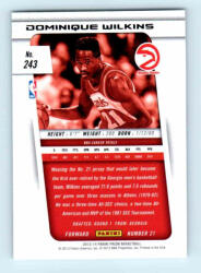 Panini 2013-14 Panini Prizm Base #243 Dominique Wilkins