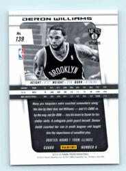 Panini 2013-14 Panini Prizm Base #139 Deron Williams