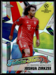 Topps 2020-21 Topps Chrome UEFA Champion’s League Future Stars #FS-JZ Joshua Zirkzee
