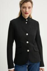 rag & bone zakó fekete, sima, egysoros gombolású, WAW23S4026A926 - fekete XL