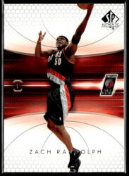 Upper Deck 2005-06 SP Authentic #72 Zach Randolph