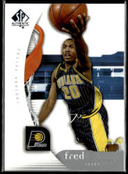 Upper Deck 2005-06 SP Authentic #33 Fred Jones