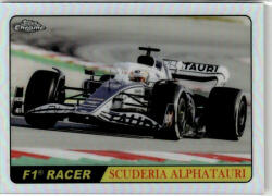 Topps 2022 Topps Chrome Formula 1 Racing 1968 Topps Hot Rods #T68-YT Yuki Tsunoda
