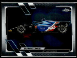 Topps 2021 Topps Chrome Formula 1 F2 CARS #119 Guanyu Zhou