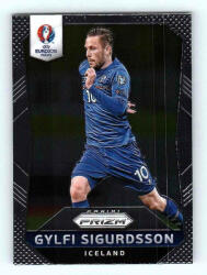 Panini 2016 Panini Uefa Euro Prizm Base #108 Gylfi Sigurdsson