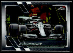 Topps 2021 Topps Chrome Formula 1 F1 CARS #102 Sebastian Vettel