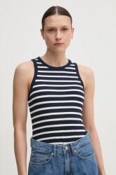 Tommy Hilfiger top női, sötétkék, WW0WW38635 - sötétkék XXL
