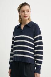 Levi's pulóver SATELLITE POLO SWEATER női, sötétkék, 0012N - sötétkék S