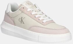 Calvin Klein sportcipő CHUNKY CUPSOLE LOW MIX IN - bézs Női 36