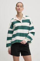 Abercrombie & Fitch felső zöld, női, mintás, KI152-5112 - zöld S