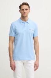 Calvin Klein Jeans poló férfi, nyomott mintás, J30J325664 - kék XL