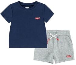 Levi's baba szett BATWING TEE & KNIT SHORT S sötétkék, 6EK813 - sötétkék 68