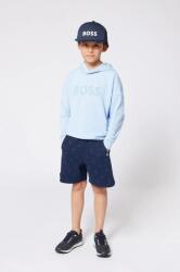 HUGO BOSS gyerek felső nyomott mintás, kapucnis, J52028 - kék 126