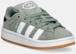 adidas Originals gyerek velúr sportcipő CAMPUS 00s zöld, JP5509 - zöld 33