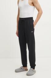 HUGO BOSS nadrág otthoni viseletre fekete, nyomott mintás, 50532302 - fekete L