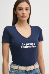 La Petite Française pamut póló THIBAULT női, sötétkék, THIBAULT - sötétkék L