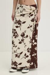 Abercrombie & Fitch szoknya bézs, maxi, egyenes, KI143-5089 - bézs L