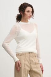 GUESS gyapjú pulóver IZABELLA - bézs S