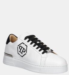 Philipp Plein bőr sportcipő Nappa Lo-Top Hexagon fehér, USC0692 PLE075N 02 - fehér Női 44