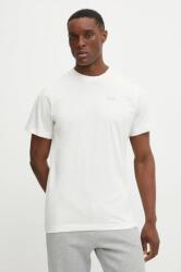 Jack Wolfskin pamut póló Essential bézs, sima, 1808382 - bézs M