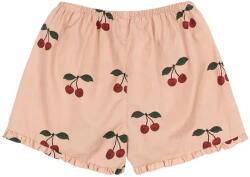 Konges Sløjd gyerek pamut rövidnadrág VERBENA SHORTS GOTS rózsaszín, nyomott mintás, KS102298 - rózsaszín 104