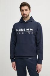 Red Bull Racing x Pepe Jeans felső TEAM LOGO HOODY sötétkék, férfi, nyomott mintás, kapucnis, RM580016 - sötétkék M