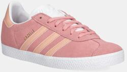 adidas Originals gyerek velúr sportcipő GAZELLE - rózsaszín 38 - answear - 23 990 Ft