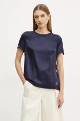 GUESS selyemblúz DENISE sötétkék, nyomott mintás, 4YGH07 7117A - sötétkék 34
