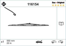 SWF lamela stergator SWF 116154 - fixbox