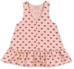Konges Sløjd gyerek pamutruha FEN DRESS GOTS rózsaszín, mini, harang alakú, KS102443 - rózsaszín 86