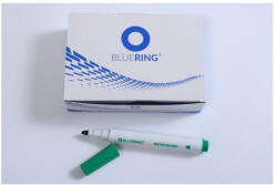 BLUERING Flipchart marker rostirón vizes vágott végű 1-4mm, Bluering® zöld - vegyesbolt